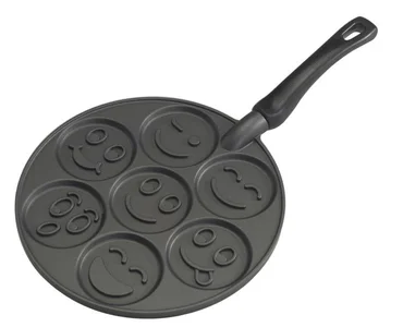 Nordic Ware Pánev na lívance, smajlík, 26 cm