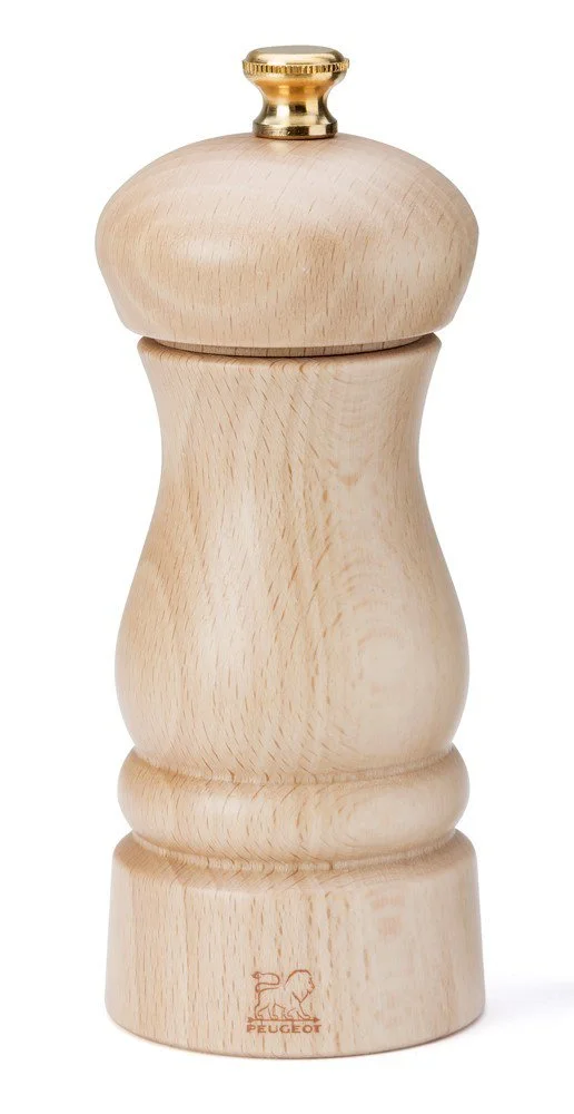 Clermont dřevěný mlýnek na sůl, přírodní,13 cm