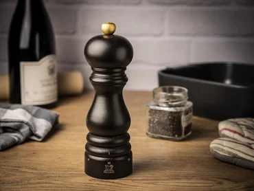 Peugeot Dřevěný mlýnek Paris na sůl - 18 cm, čokoládový