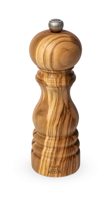 Peugeot Mlýnek na sůl Paris, olivové dřevo, 18 cm