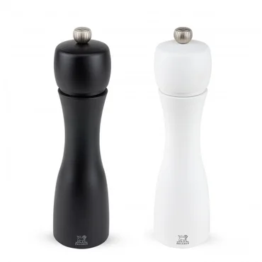 Peugeot Set mlýnků na pepř a sůl Tahiti, černá / bílá, 20 cm