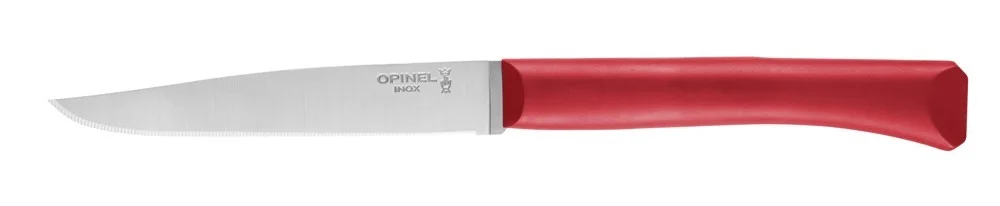 Bon Appetit steakový nůž s polymerovou rukojetí, červený, čepel 11 cm