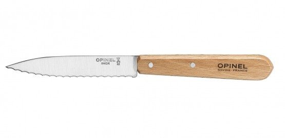 Pop nůž vroubkovaný N°113, natural, 10 cm