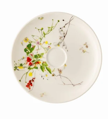 Rosenthal Brillance Fleurs Sauvages Kombi podšálek coup, 15,5 cm