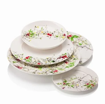 Rosenthal Jídelní talíř Brillance Fleurs Sauvages, 28 cm