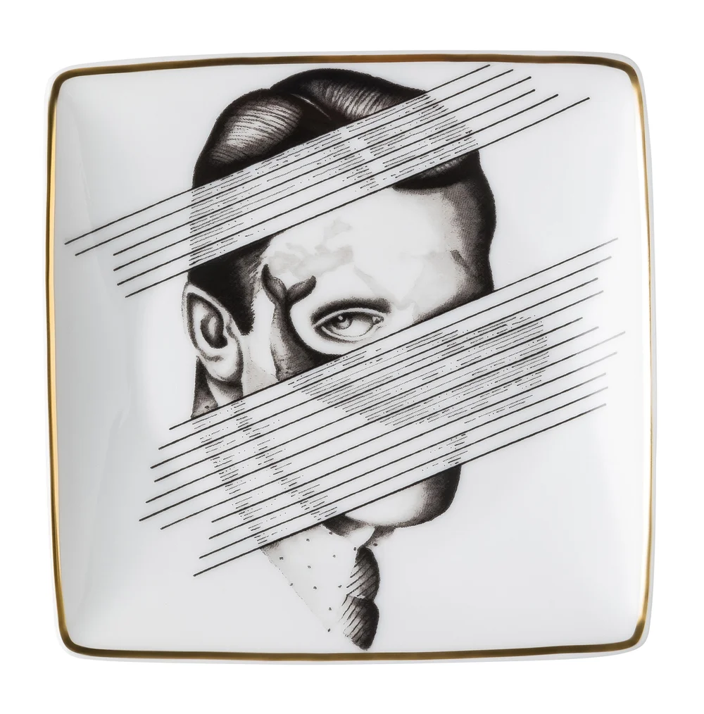 Cilla Marea porcelánová miska, 12 x 12 cm, motiv námořník