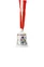 Porcelánový Mini zvonek motiv Zajíc, Vánoční dárky, 5 cm