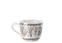 Porcelánový Vánoční šálek na espresso s podšálkem, Vánoční dárky, 0,08l/12 cm