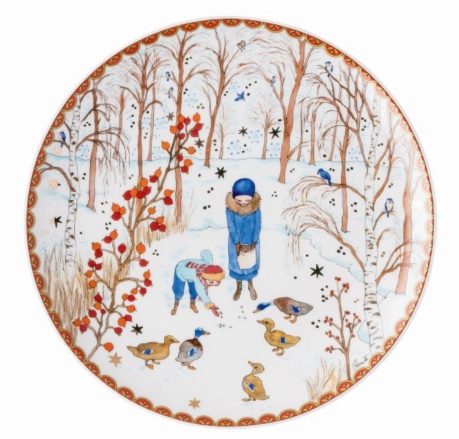 Vánoční talíř na cukroví, Vánoční dárky, Ø 22 cm