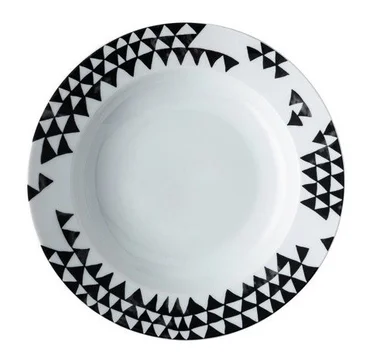 Rosenthal Hluboký talíř Magic Garden Black Seeds, Ø 23 cm