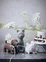 Moderní dekorace sova Sněhurka, Pets, malá, 6 cm