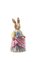 Velikonoční figurka paní Zajícová s vajíčky, Easter Bunny Friends, 13,3 cm, malovaná