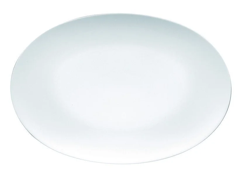 Oválný servírovací talíř  TAC White, 42x29 cm