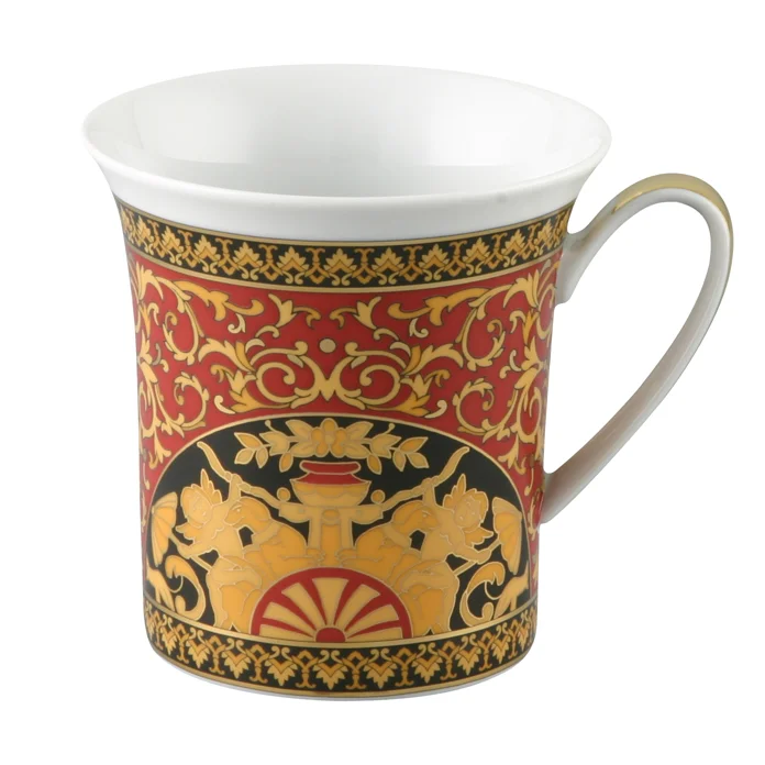Hrnek s uchem Ikarus, Versace Medusa Red, 350 ml
