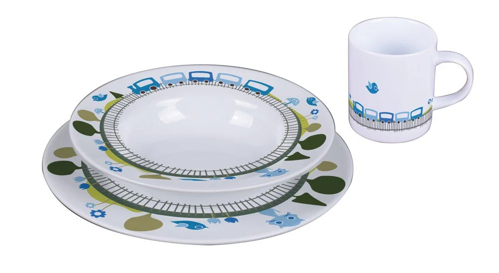 Danny the Train sada dětského porcelánu, 3 ks