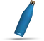 Dvoustěnná nerezová láhev na vodu Meridian, 0,7 l, modrá