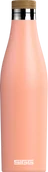 Dvoustěnná nerezová láhev na vodu Meridian, 0,7 l, růžová