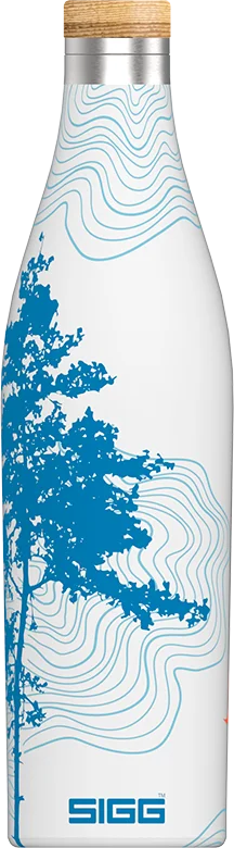 Dvoustěnná nerezová láhev na vodu Meridian Sumatra Tree, 0,5 l