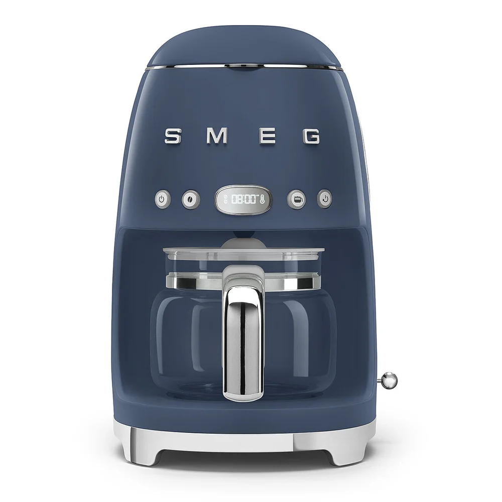 SMEG 50's Retro Style kávovar na filtrovanou kávu 1,4l 10 cup, Navy Blue