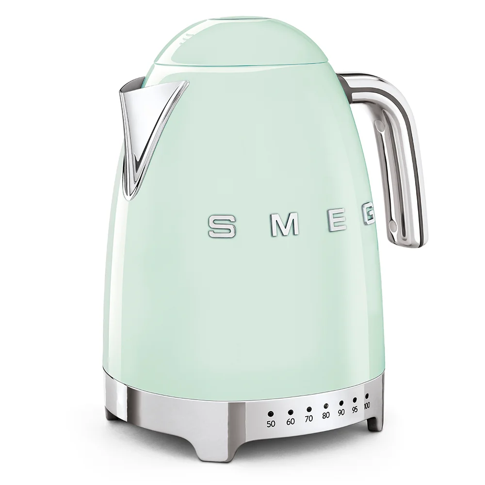 Rychlovarná konvice 50´s Retro Style, s regulací teploty, 1,7 l bílá