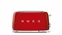 Toustovač 50´s Retro Style, 4x2, TSF02 červený