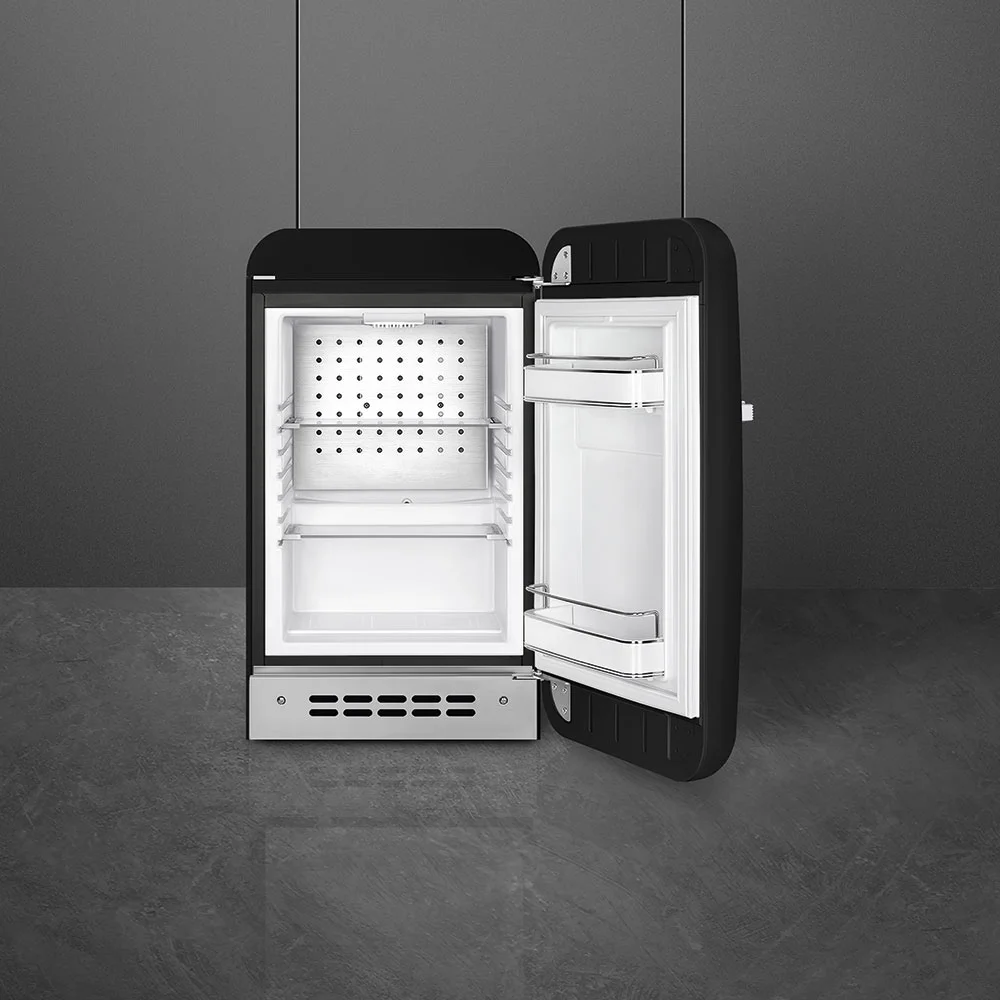 Lednice minibar 50´s Retro Style FAB5 R, 34l, pravostranné otvírání, černá