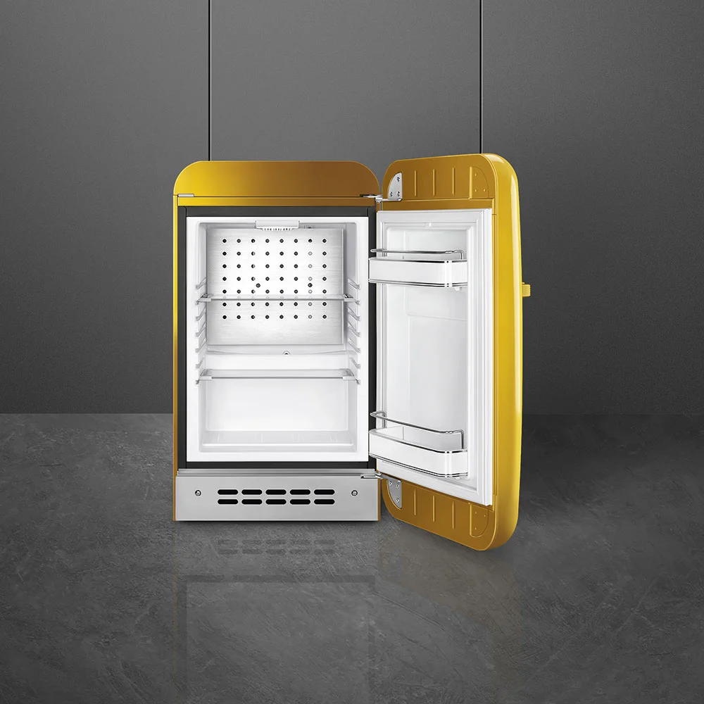 Lednice minibar 50´s Retro Style FAB5 R, 34l, pravostranné otvírání, černá