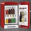 Lednice minibar 50´s Retro Style FAB5 R, 34l, pravostranné otvírání, zlatá