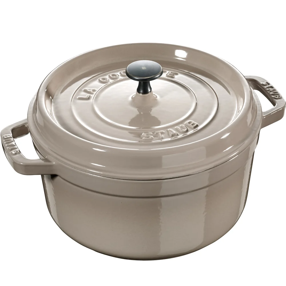 Litinový hrnec s poklicí Cocotte, Ø 22 cm / 2,6 l, krémová
