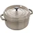 Litinový hrnec s poklicí Cocotte, Ø 22 cm / 2,6 l, krémová