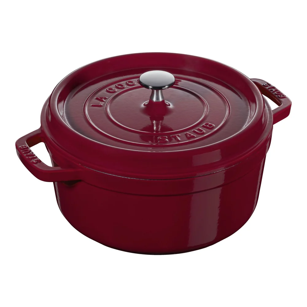 Litinový hrnec s poklicí Cocotte, Ø 26 cm / 5,2 l, bordó