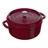 Litinový hrnec s poklicí Cocotte, Ø 26 cm / 5,2 l, bordó