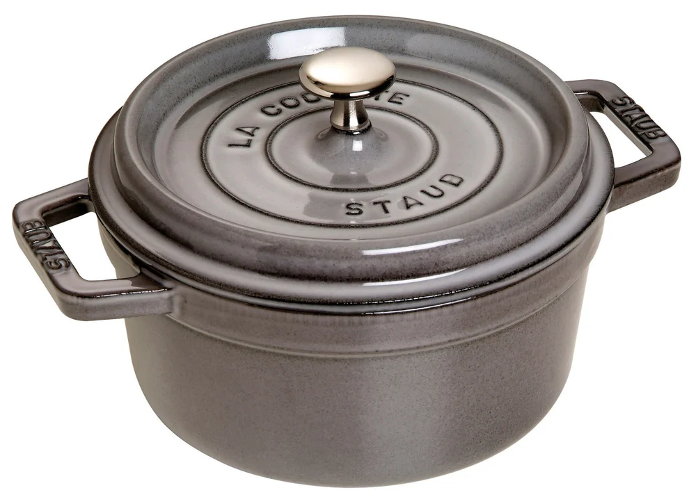 Litinový hrnec s poklicí Cocotte, Ø 28 cm/ 6,7 l, šedá