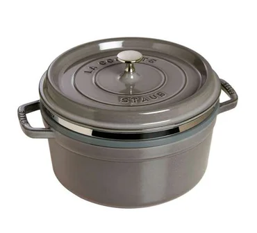 Staub Litinový hrnec s poklicí a napařovací vložkou Cocotte, 26 cm