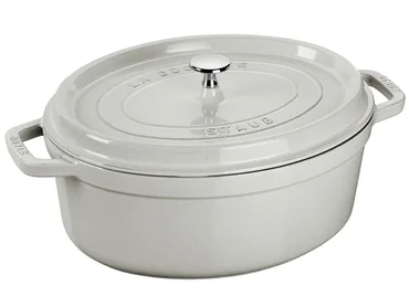 Staub Oválný litinový hrnec s poklicí Cocotte,  27 cm / 3,2 l