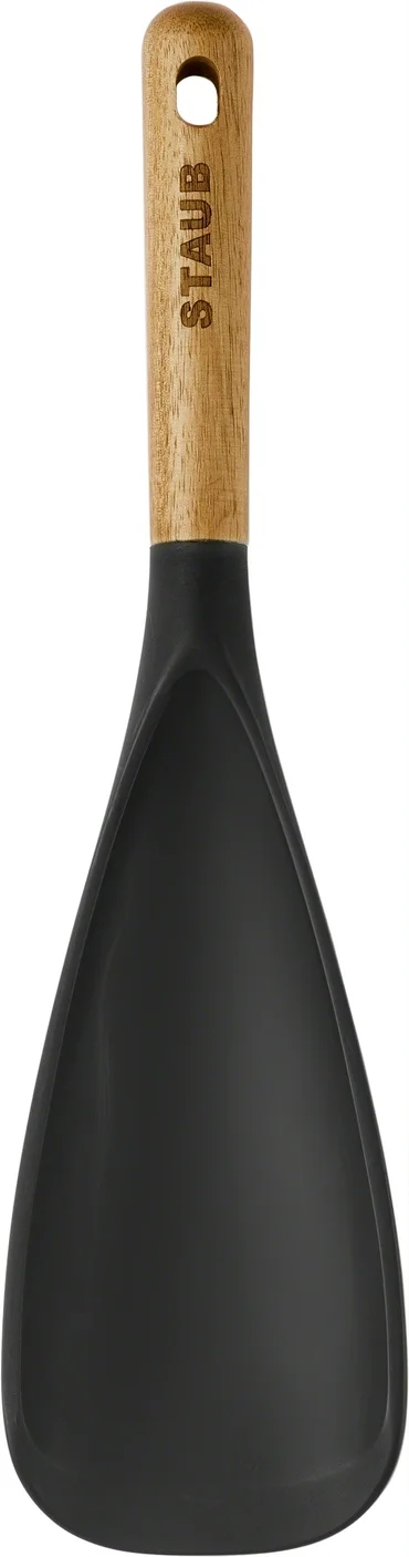 Staub Lžíce multifunkční silikonová, s dřevěnou rukojetí, 30 cm