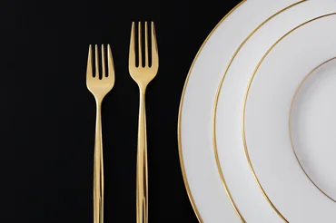 Villeroy & Boch Anmut Gold dezertní talíř, Ø 22 cm