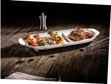 Villeroy & Boch BBQ Passion talíř na špízy XL