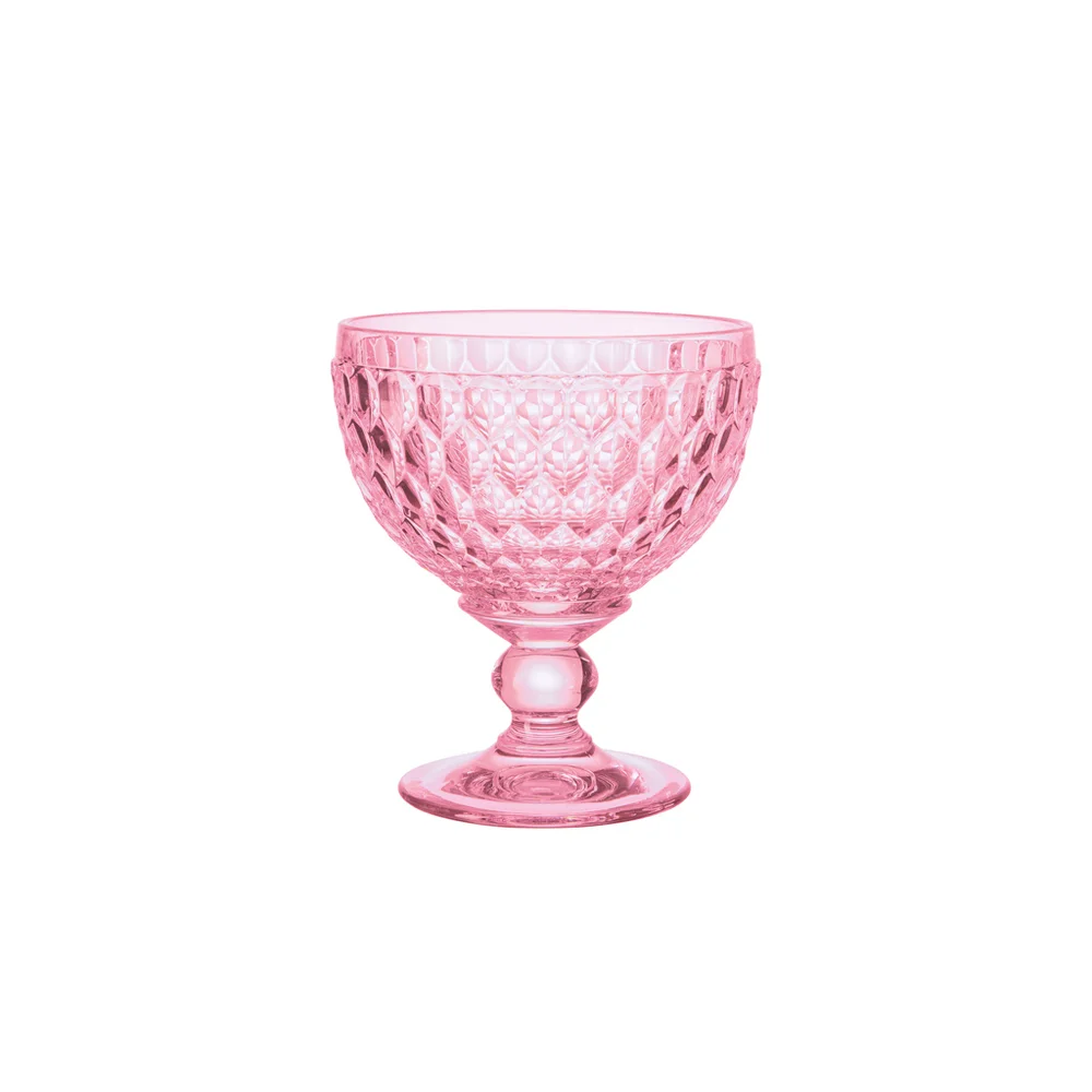 Sklenice na šampaňské / miska na dezerty Boston Coloured Rose, 400 ml