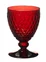 Boston Coloured Red pohár na vodu, 0,40 l