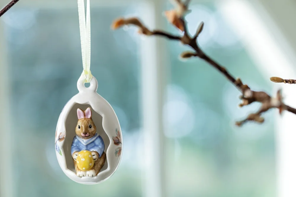 Bunny Tales velikonoční závěsná dekorace, zajíček Max ve vajíčku