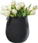 Collier Noir porcelánová váza Carré, 22,5 cm