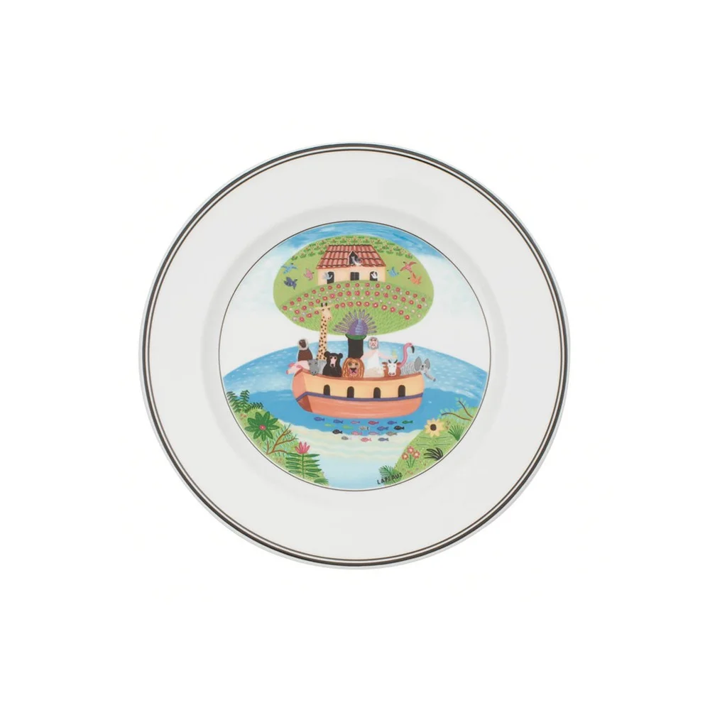 Dezertní talíř Design Naif, Ø 21 cm, Noemova archa