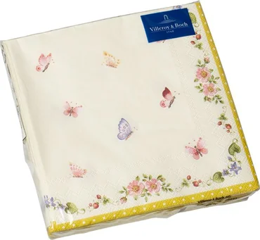 Villeroy & Boch Easter Accessoires ubrousky s motýly, 25 x 25 cm