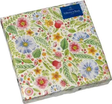 Villeroy & Boch Easter Accessoires ubrousky s květinami, 33 x 33 cm