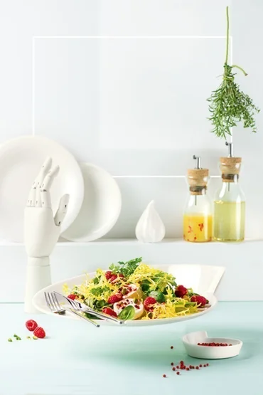 Villeroy & Boch Flow dezertní talíř, 23 x 22 cm