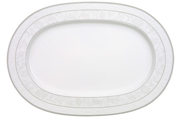 Gray Pearl oválný servírovací talíř, 41 cm