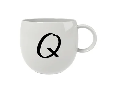 Villeroy & Boch Like hrnek Letters, písmeno Q, 0,33 l