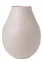 Collier Beige porcelánová váza Perle, 20 cm