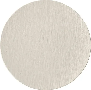 Villeroy & Boch Manufacture Rock Blanc talíř na pizzu, Ø 32 cm